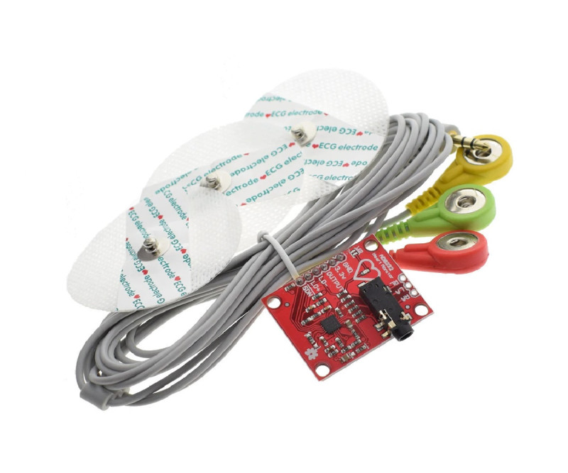 AD8232 Heart Pulse Measurement Sensor Module