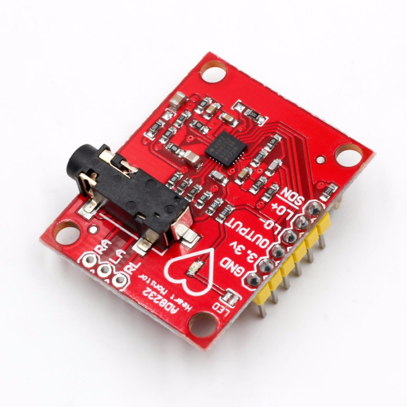 AD8232 Heart Pulse Measurement Sensor Module