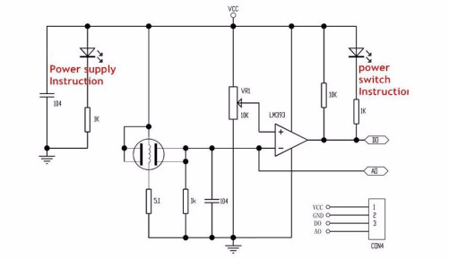 MQ-3 Alcohol Gas Sensor