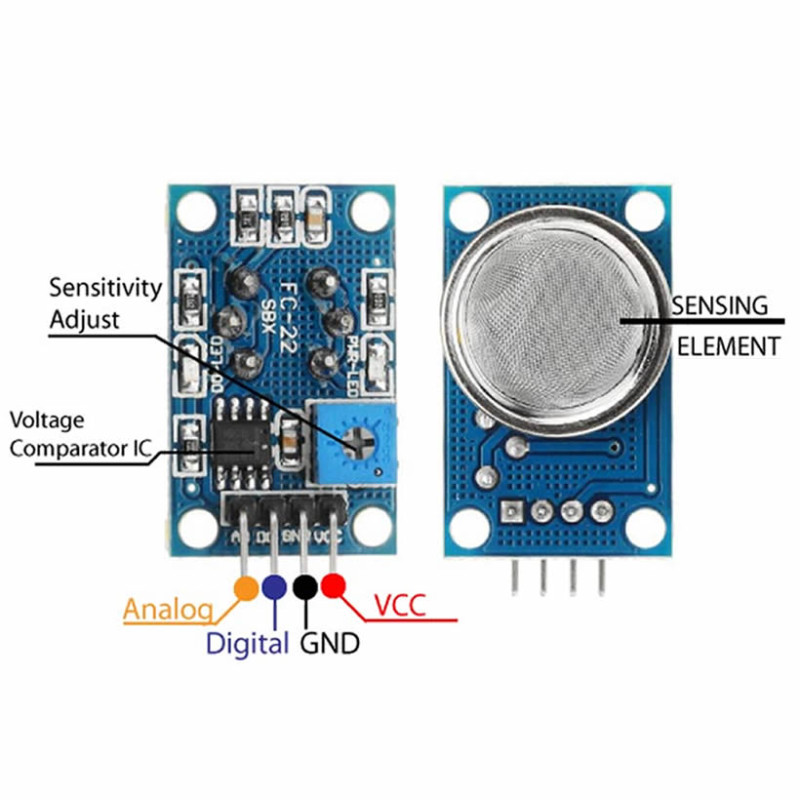 MQ-8 Hydrogen Sensor Module