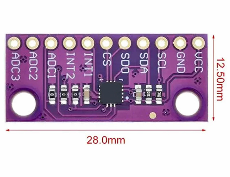Lis3dsh Accelerometer Module