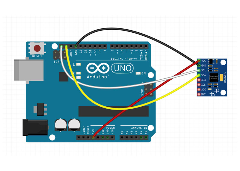 MPU-6050 6-Axis IMU Sensor Module