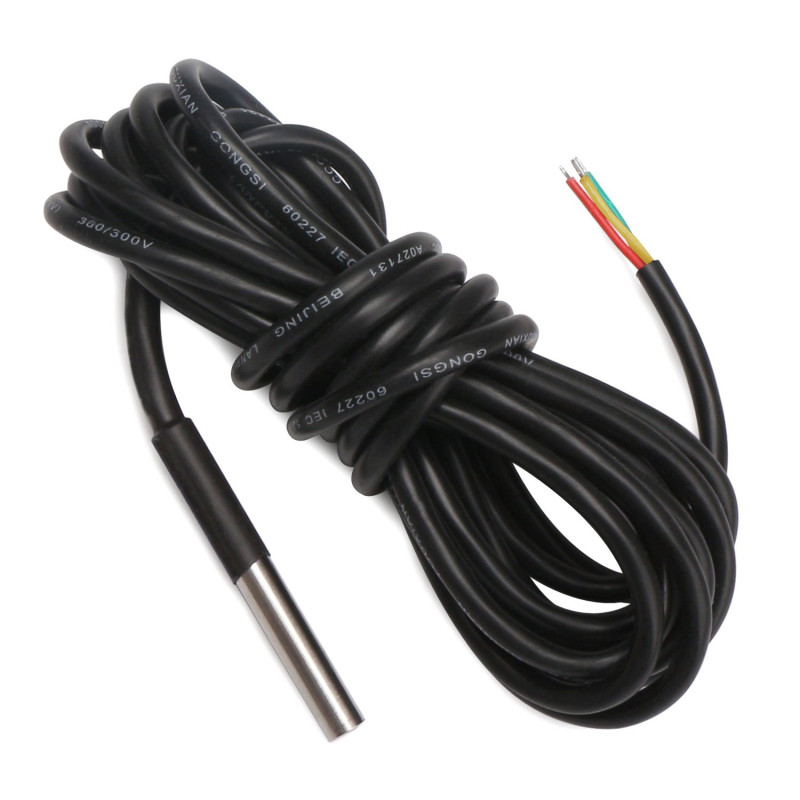 DS18B20 Waterproof with 5 Meter Cable