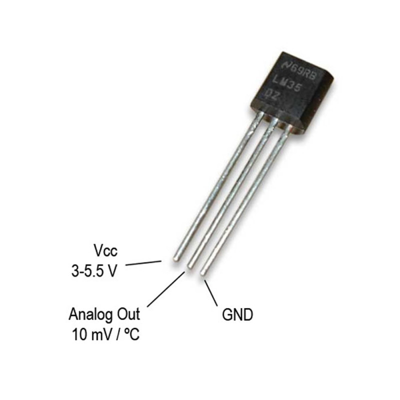 LM35 Temperature Sensor