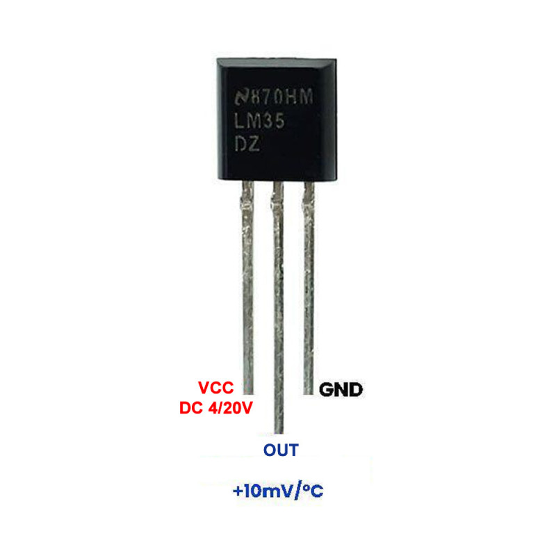 LM35 Temperature Sensor
