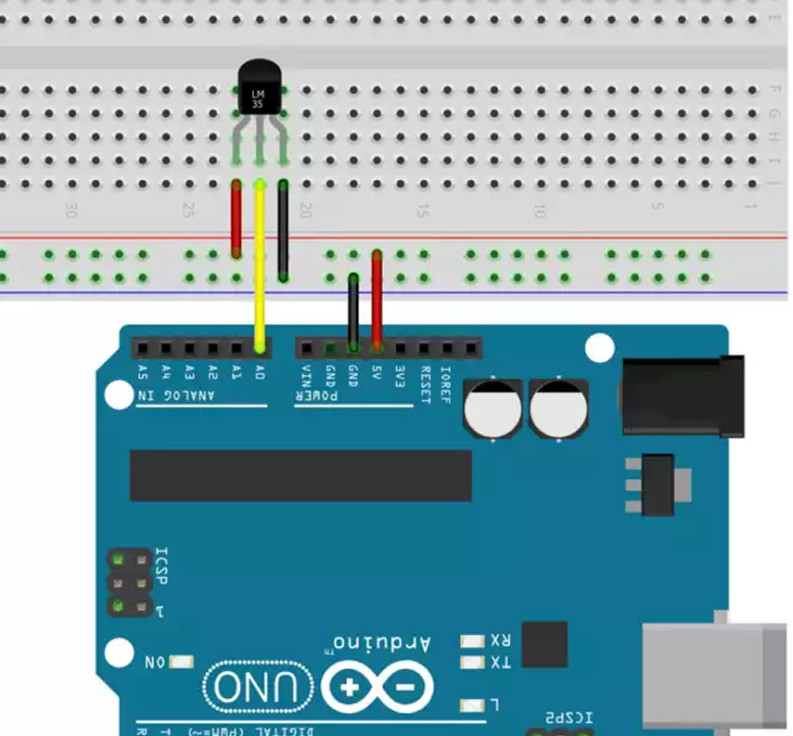 LM35 Temperature Sensor