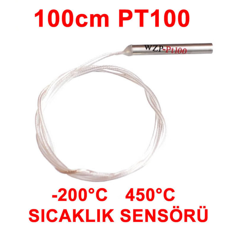 PT100 Temperature Sensor 1 Meter