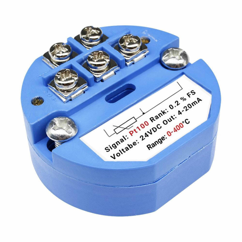 PT100 Signal to 4-20mA Converter Module 400C