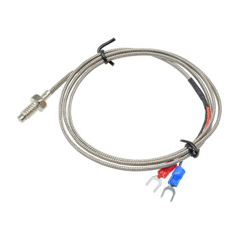 K Type Thermocouple 1 Metre M6 Dişli