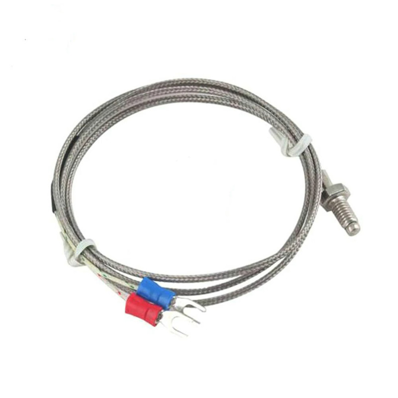 K Type Thermocouple 1 Meter M6 Threaded