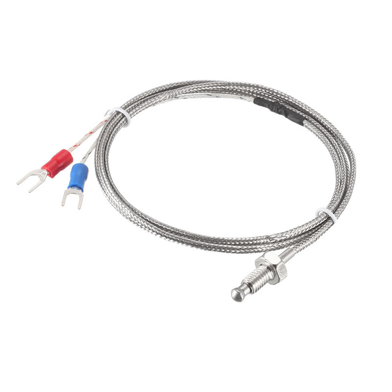 K Type Thermocouple 1 Meter M6 Threaded