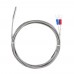 K Type Thermocouple 100cm Silindir Tip Başlıklı