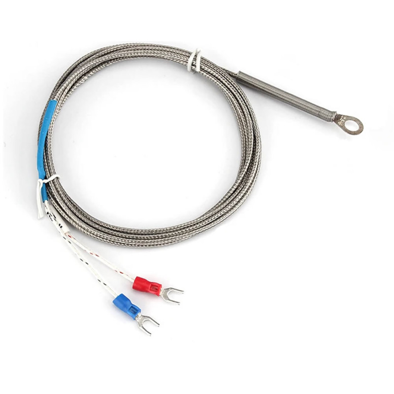 K Type Thermocouple 100cm With Mounting Hole