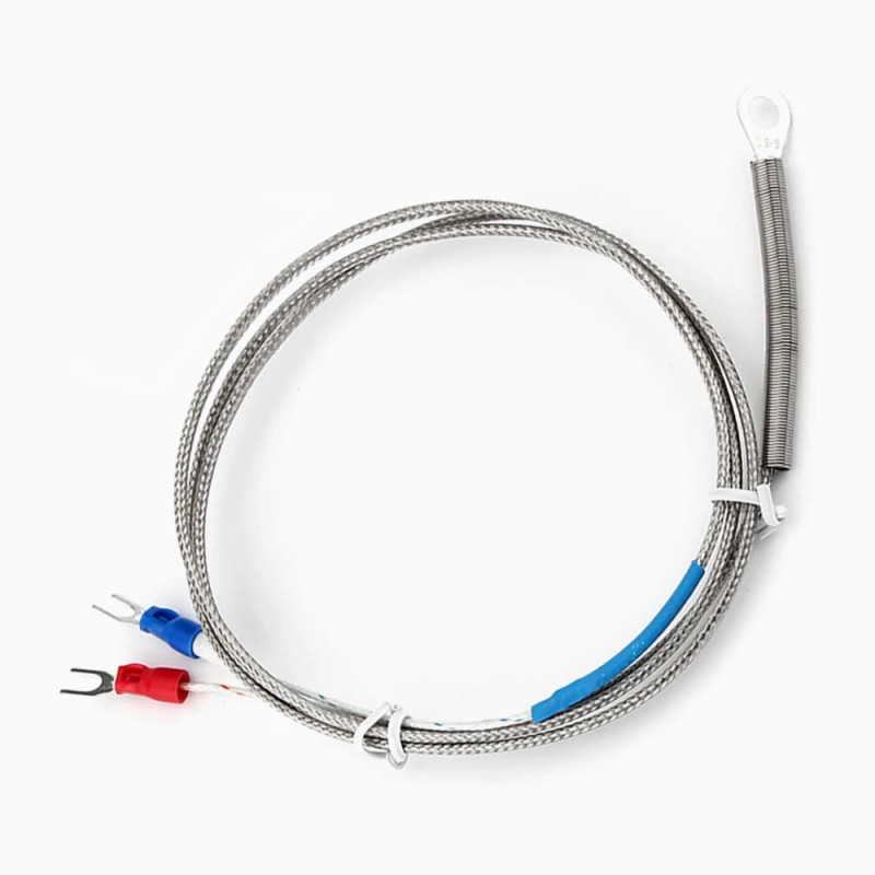 K Type Thermocouple 100cm With Mounting Hole