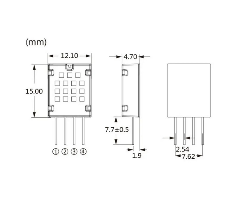 AM2120 Temperature and Humidity Sensor Module
