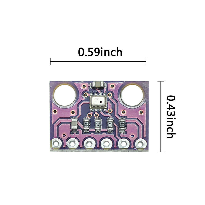 BME280 Temperature and Humidity and Barometric Pressure Sensor Module