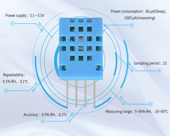 DHT11 Temperature and Humidity Sensor