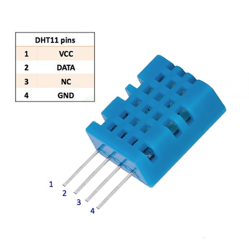 DHT11 Temperature and Humidity Sensor