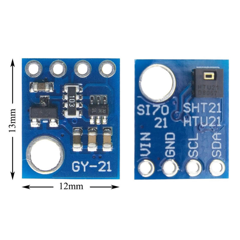 HTU21 Temperature and Humidity Sensor Module