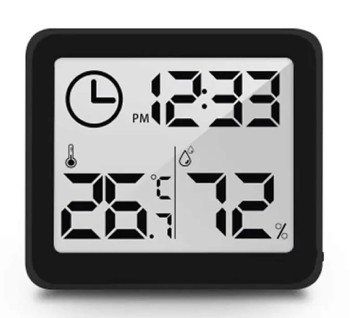 Clock Temperature Humidity Indicator