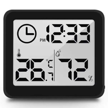 Clock Temperature Humidity Indicator