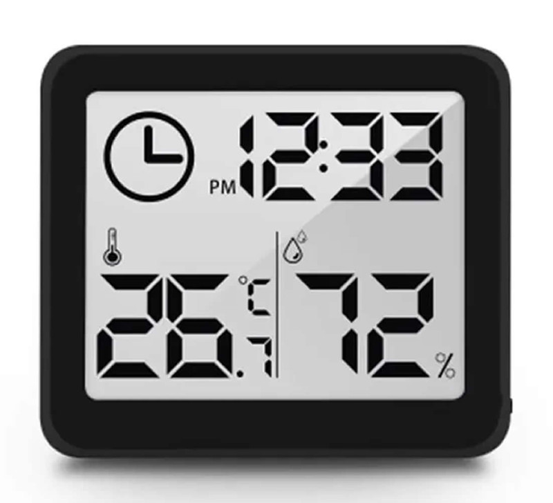 Clock Temperature Humidity Indicator