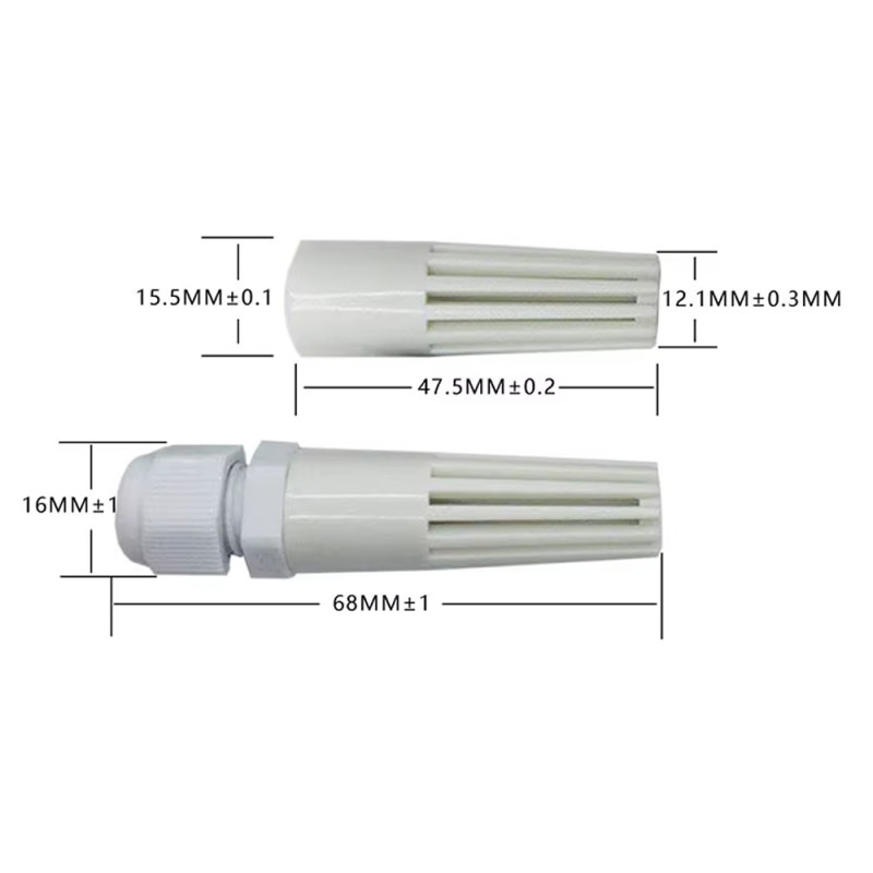 Plastic Sensor Housing Pvc68