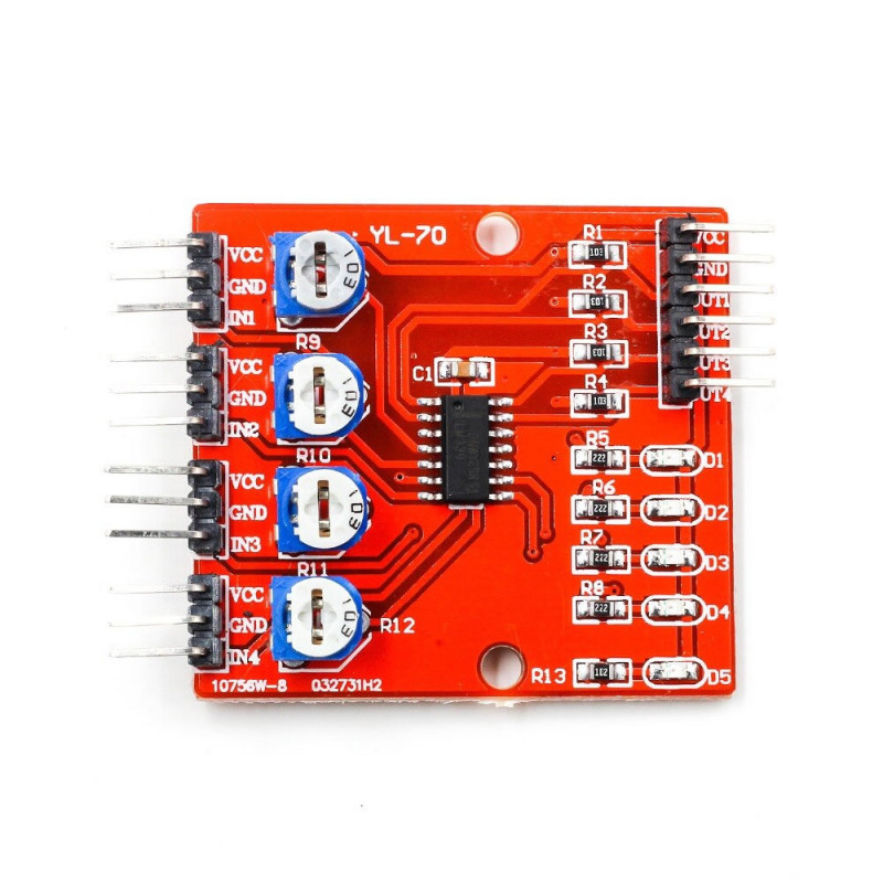 4 Channel IR Line Tracking Module