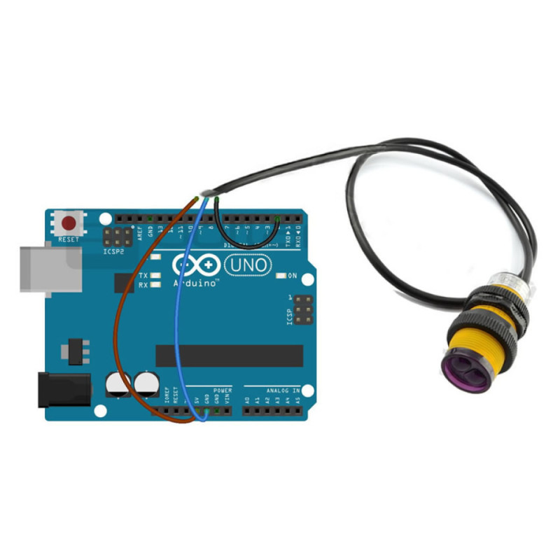 E18-D80NK Kızılötesi Mesafe Sensör MZ80