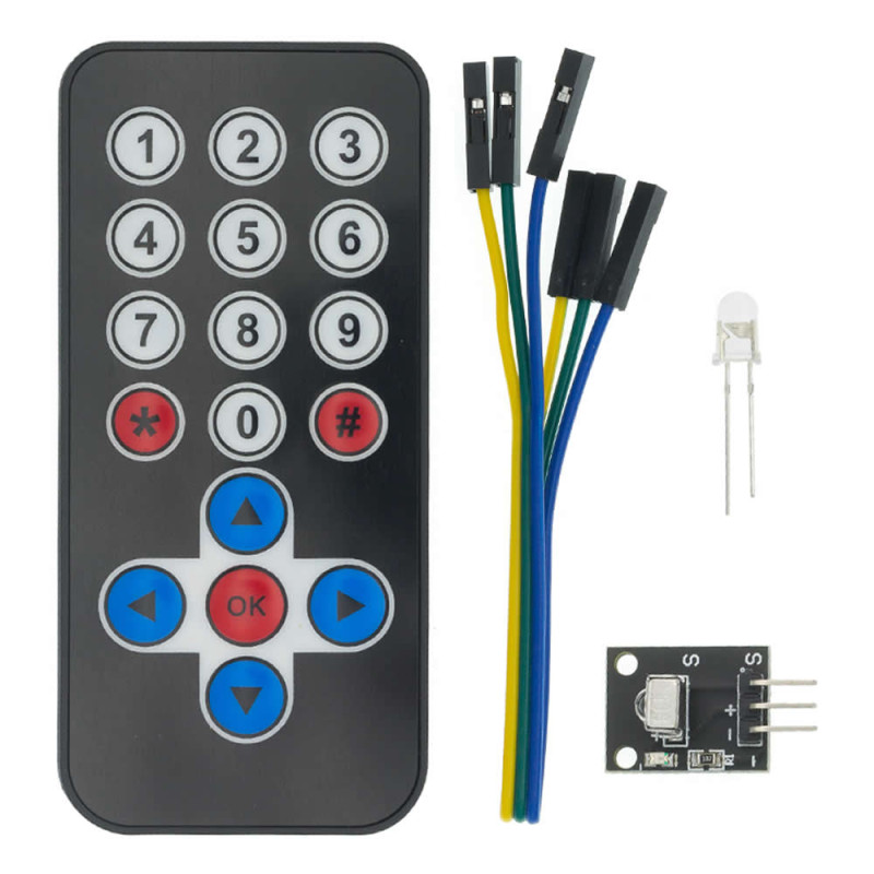 IR Receiver Transmitter Remote Control Set
