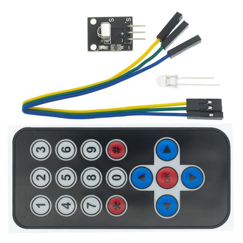 IR Receiver Transmitter Remote Control Set