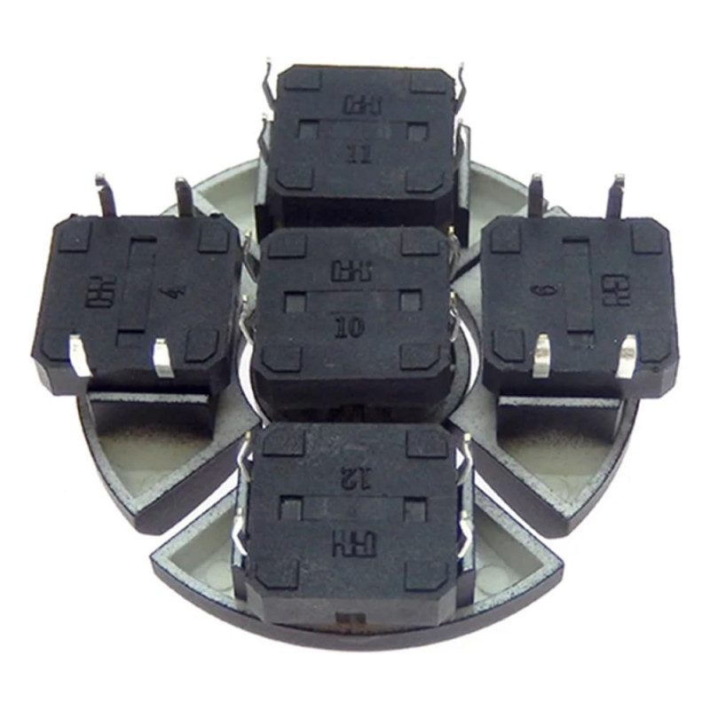 4 Direction OK 12x12mm Button 1 Set