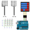 4x4 Membran Keypad