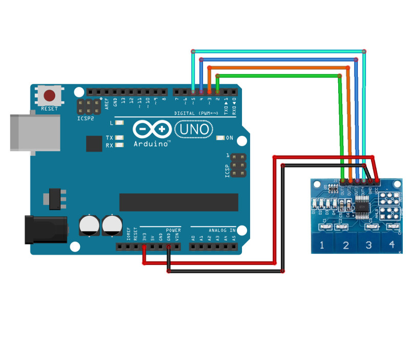 TTP224 Touch Sensor Module