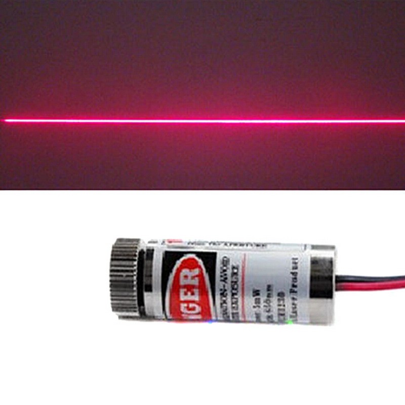 Line Laser Module Red 5mW 650nm