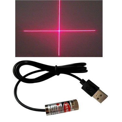 Usb Kablolu 650nm Lazer Modül Artı