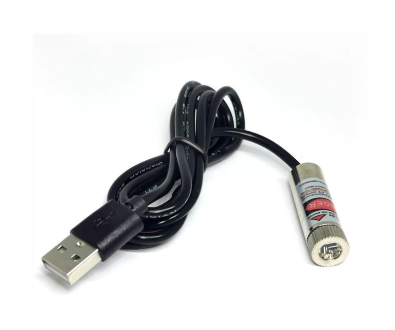 Usb Cabled 650nm Laser Module Cross