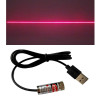 Usb Cabled 650nm Laser Module Line