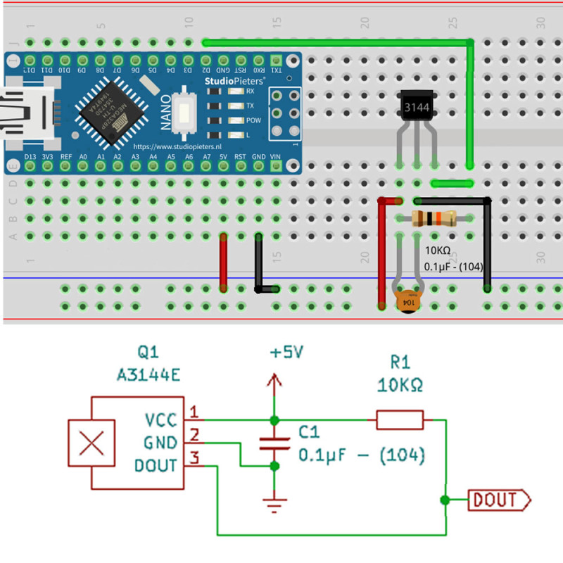 3144 Magnetic Field Detection Sensor