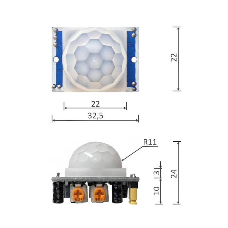 HC-SR501 PIR Sensor Module