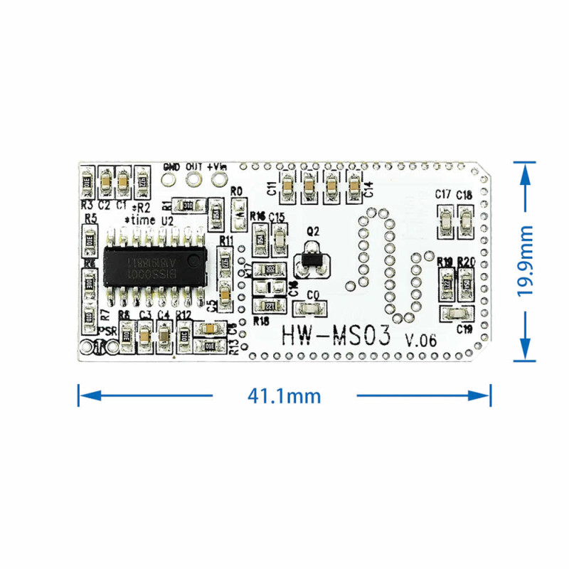 HW-MS03 Microwave Radar Module