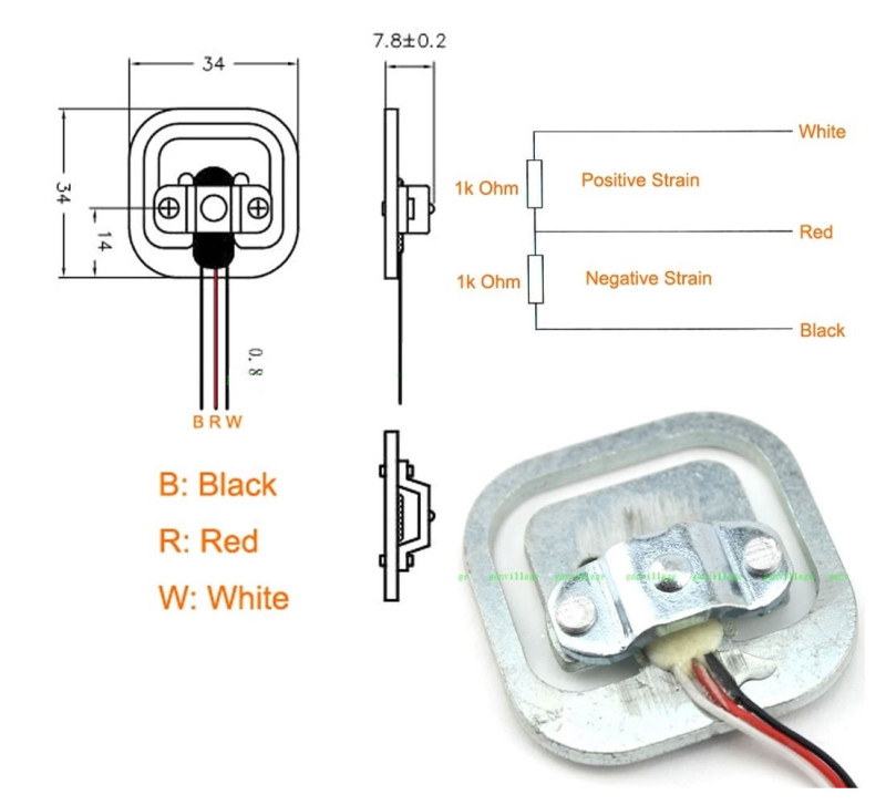 50Kg Weight Sensor