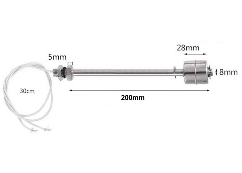 Metal Water Level Sensor 200mm