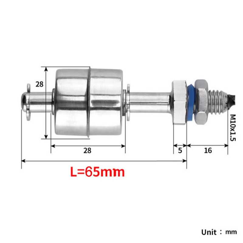 Metal Water Level Sensor 65mm