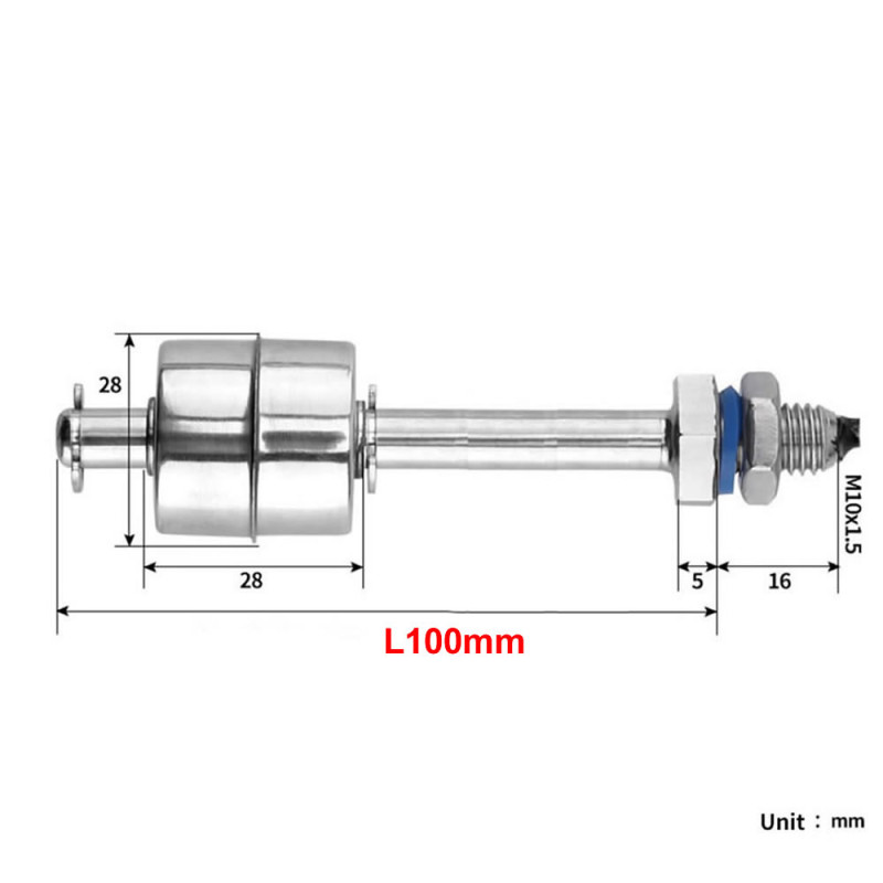 Metal Water Level Sensor 100mm