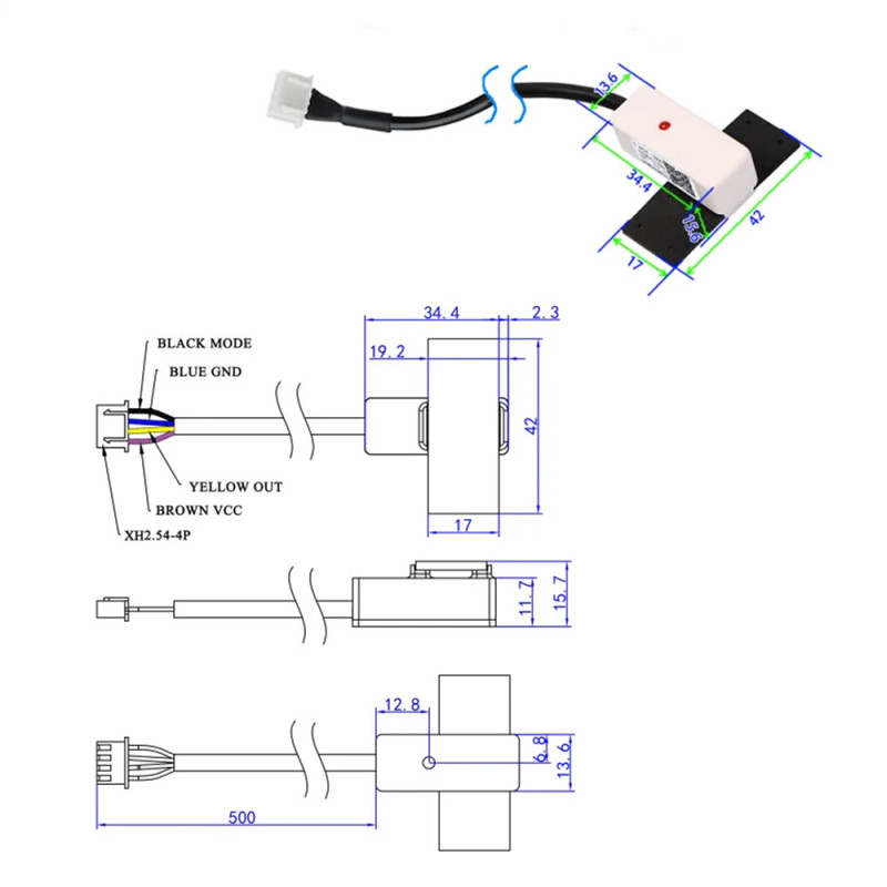 XKC-Y26-V Non-Contact Water Level Sensor