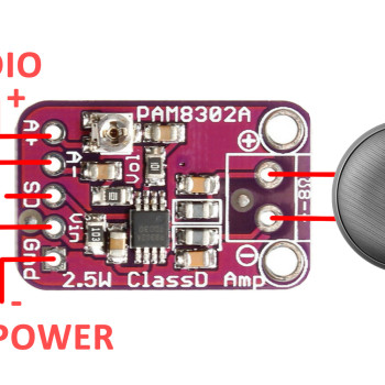 PAM8302 2.5W Amplifier Board