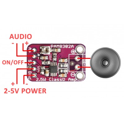 PAM8302 2.5W Amplifier Board