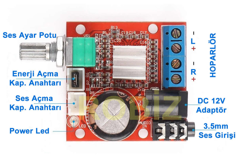 PAM8610 2x 10W Amplifier Module