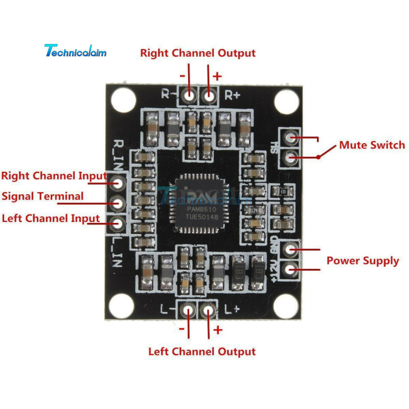 PAM8610 2X15W Amplifier Module